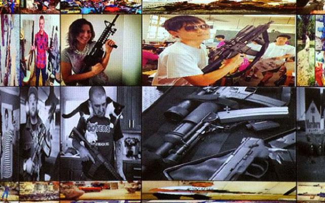 All images courtesy of Tad Hirsch’s  “A Well-Regulated Militia.” 
