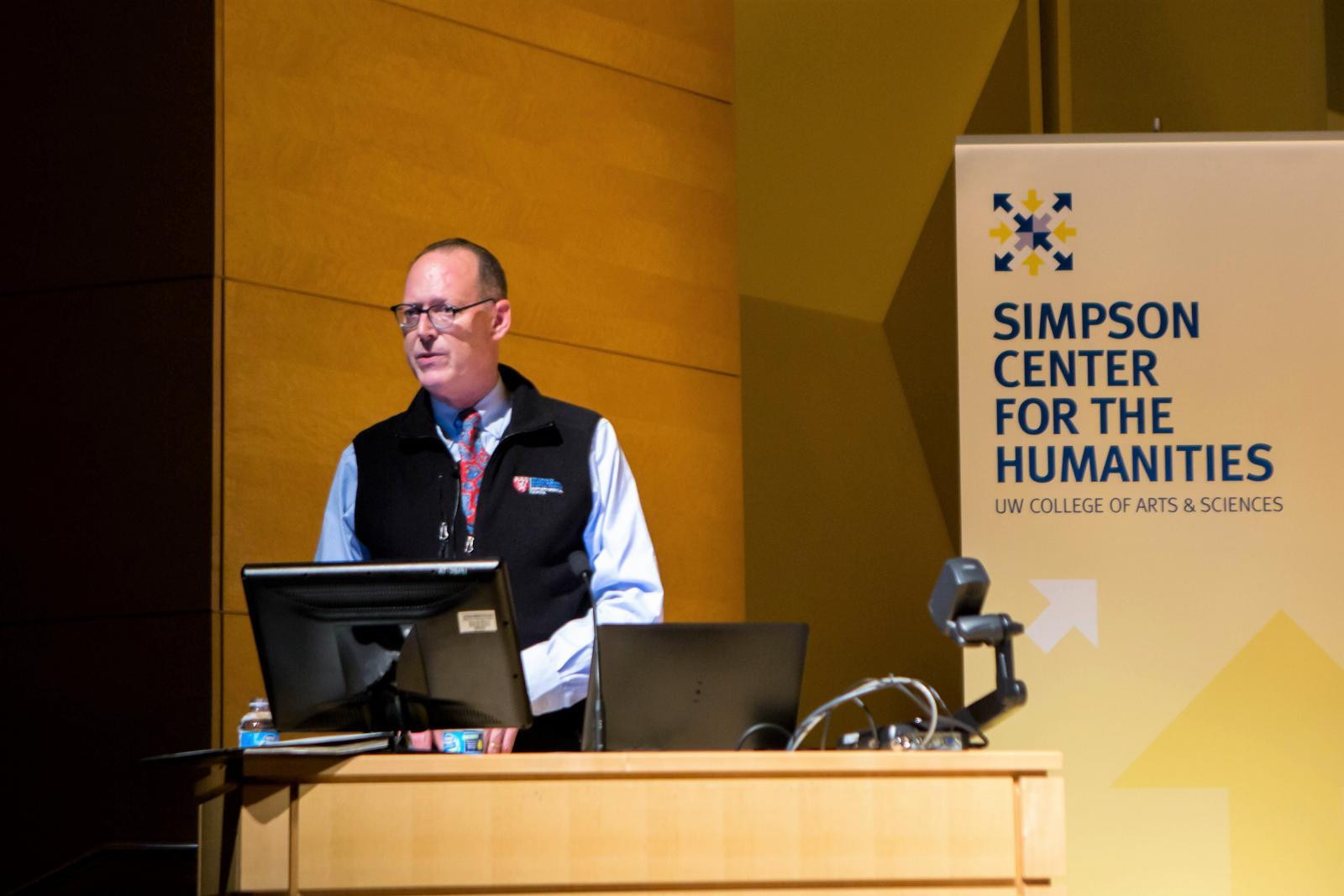 Paul Farmer speaking at Katz Lecture