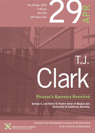 T.J. Clark Katz Lecture Poster