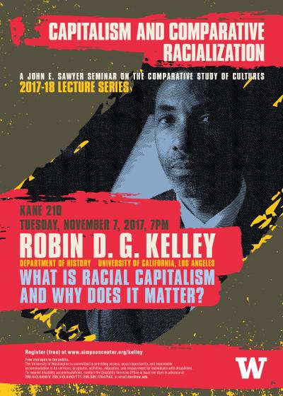 Robin D. G. Kelley Katz Lecture Poster