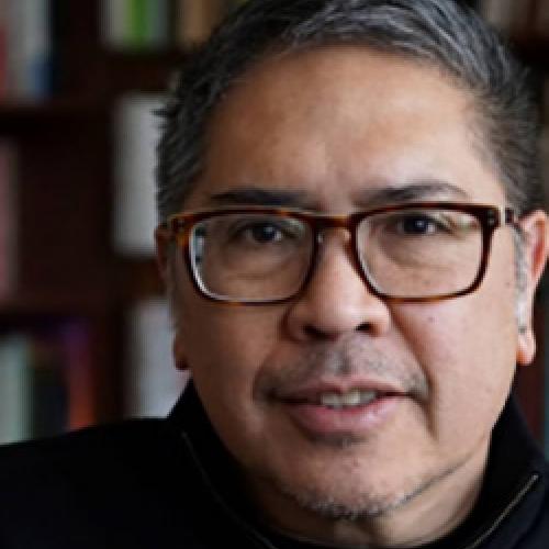Profile of Vicente Rafael wearing glasses and a black sweater.