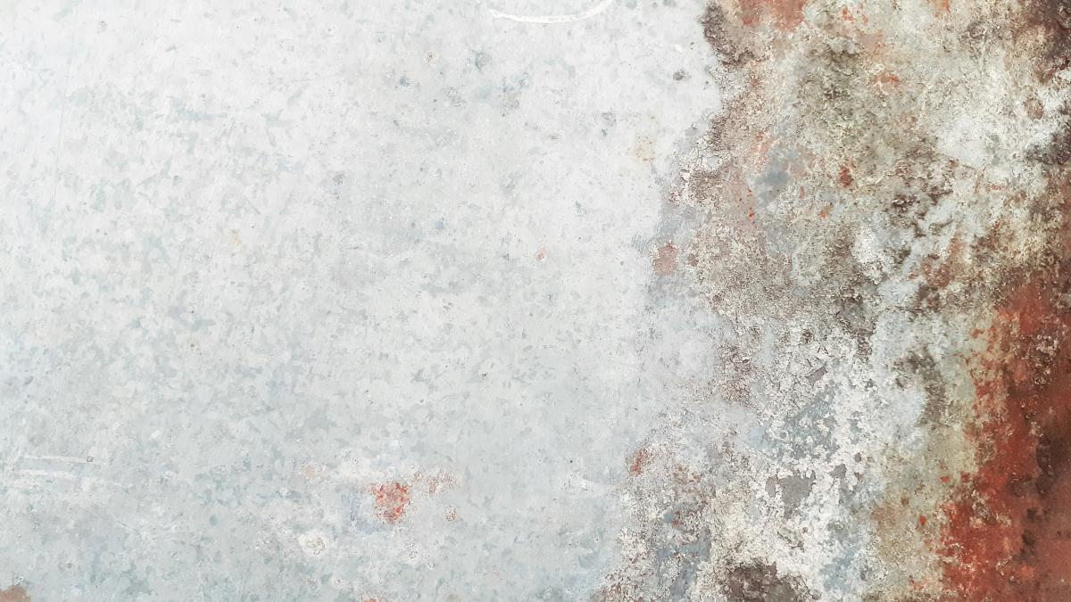 abstract background texture on rusty zinc 