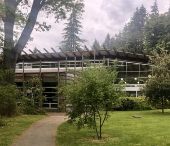 The longhouse at UBC.
