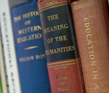 book spines