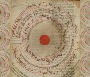 Medieval musical score